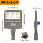 150w 320w Led Parking Lot Light Dusk To Dawn Commercial Shoebox Street Pole Lamp