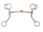 Aj Tack Copper Mouth Tom Thumb Miniature Horse Bit