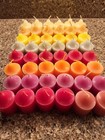 Partylite Votive Candles Lot Of 48 Various Scents And Colors