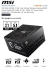 Msi Mag A850gl Pcie 5 1   Atx 3 1 Game Power Supply Full Modular Maga850glpcie5