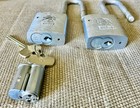 Pair Of Best Padlocks Keyed Alike W  Extra Core And W  Key And Core Removal Key