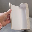 Jimmy Choo White Hard Clamshell Eyeglass Case For Glasses   Sunglasses