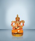 Resin Hindu God Lord Ganesha Ganesh Statue Idol Murti For Home Shop Office