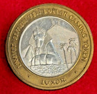 Las Vegas Luxor Hotel   Casino  10 Gaming Token -  999 Silver