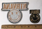 Lot Of 2 Nirvana Logo Patch Rock Band Kurt Cobain Iron On
