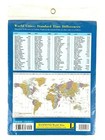 Hammond World Wall Map 50    X 38    Collectors Edition New   Sealed