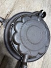Alfred Andresen Griswold Cast Iron Heart Shaped Waffle Iron 981 999 Restored