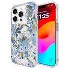 Rifle Paper Co  Case  compatible With Magsafe  Garden Party Blue Iphone 15 Pro