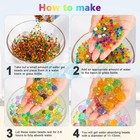 16000 Clear Water Beads For Vase Filler  Wedding Decor  Floral   Planting Use 