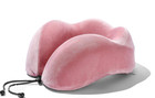 Travel Pillow Memory Foam Neck Pillow Comfortable  Breathable Eye Mask Ear Plugs