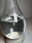Mayu Clear Swirl Structured Water Enhancing Carafe Pitcher W charger Usb Cable