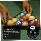 Billiards Black Household Cue Ball Wear-resistant Pool Table Replacement