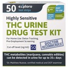 50 Pack Thc Home Drug Test Kits     Marijuana Detox   Weed Testing Strips