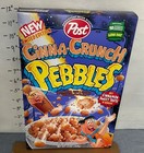     new  Full Box 1999 Cinna-crunch Pebbles Limited Edition Flintstones Cereal Htf