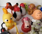 35 Assorted Toy Figurines Disney Pixar  Fast Food Figures   More