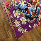 Vtg Ed Hardy Y2k Skull Extra Large  64   x 40    Beach Towel Christian Audigier