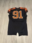 Texas Longhorns Game Used  Football Jersey Black Size 48