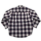 Eddie Bauer Flannel Shirt Plaid Long Sleeve Button Up Relaxed Fit Size M