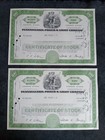 1967 - 1973 Pennsylvania Power   Light Company Stock Bond Certificates X6
