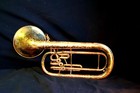 1954 Vintage Pan American Alto Horn In The Key Of F - Case Not Included