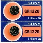 Cr 1220 Sony   Murata Lithium Batteries  5 Piece  3v Watch Authorized Us Seller 