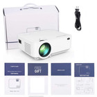 Dbpower L12 Mini Projector 3000l Led 1080p Home Theater Movie Video Hdmi Usb Tv