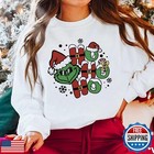 9 Pcs Christmas Iron On Decals Transfer Design Sticker Vinyl Patches  Cartoon