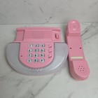 Vintage Pink 90 s Rainbow Phone Ring Flash Telephone Yazumi Taiwan