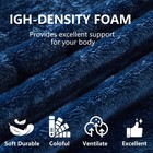 Queen Foldable Sofa Bed W  High-density Foam  Convertible Sleeper Futon