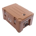 30l Insulated Food Pan Carrier Food Warmer Box Catering Hot Warmer Box Top-load