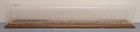 O Scale 41  Display Case With Wood Base   Track Section