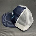 Bud Light Navy   White Mesh Trucker Hat Snapback Cap Adjustable Embroidered Logo