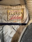 Vintage Original Clicker By Lakeland Wool Car Coat Size 46