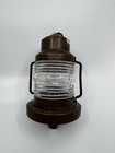 Vintage Antique 8    Copper Oil Lamp Lantern Light Ship Nautical Boat Marine