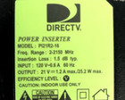 Direct Tv   Power Inserter   Model   P121r2-16