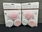Finishing Touch Flawless Spinning Spa Brush  Replacement Heads 3 Pack - Lot Of 2