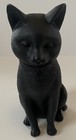 Black Cat Staute By Creative Co-op   Sitting Kitty   Heavy 7 
