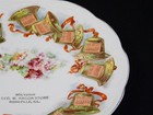 Antique 1910 Geo  W  Ragon Store Roseville Il Calendar Souvenir Plate 9 