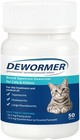 Cats And Kittens Broad-spectrum Dewormer  50 Tablets  For Tapeworms  Hookworm   