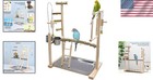 Bird Playground Birdcage Playstand Pet Bird Perch Platform Stand Parrot Play