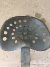 Antique Original Tractor Implement Seat With Bracket
