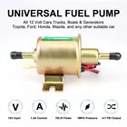 2pcs 12v Electric Fuel Pump Hep-02a Universal Inline Low Pressure Gas Diesel Us