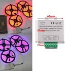 Dc 12v-24v 18a Led Lights Controller 24key Rgb Remote Controller For 3528 5050 R