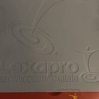 Lexapro Clip Board Drug Rep Promo 2000s With Rubber Privacy Cover