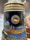 German Pewter Lidded Beer Stein Limited Edition With Coa Inside   Handmade 