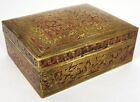 Vintage Indian Antique Brass Paan Daan Betel Leaf Spice Box Mumtaz 422 Fc India