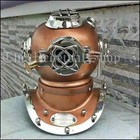 Vintage Antique Brass Scuba Deep Sea Diving Divers Helmet Mark V U s Navy Gift