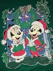 Vintage 1980s The Walt Disney Company Christmas Mickey   Minnie  Size M