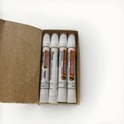 Sharpie Mean Streak Permanent Marking Stick  Bullet Tip  White  Box Of 12