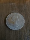 British Commemorative Coin  Churchill 1965  38 5mm Dollar Size Coin